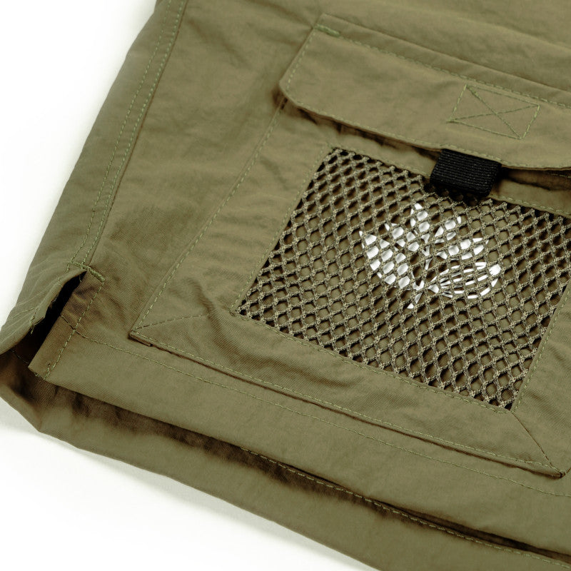 Magenta Futura Shorts - Khaki