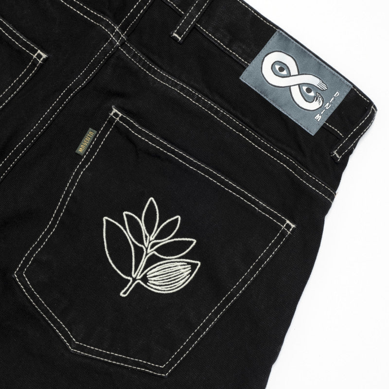 Magenta OG Denim 2-Tone - Black