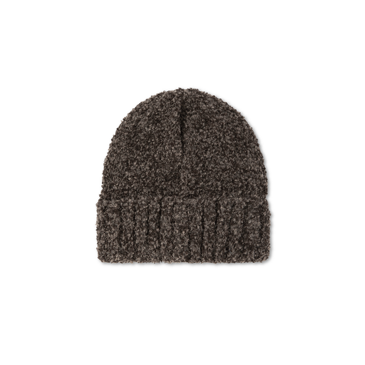 Polar Fluffy Beanie - Brown Melange