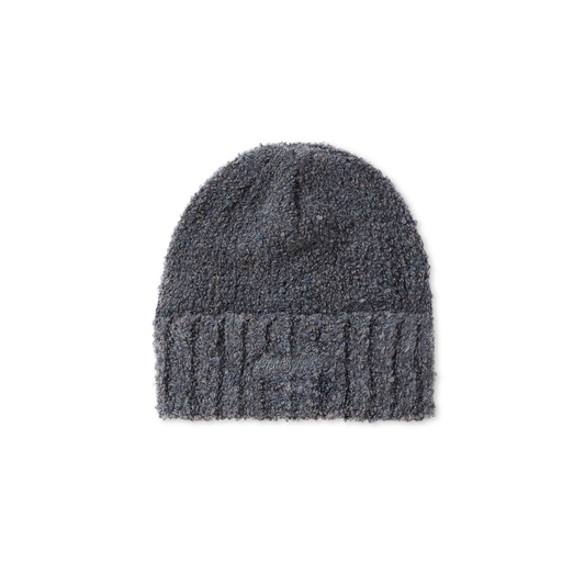 Polar Fluffy Beanie - Grey Blue