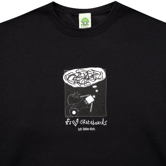 Frog Skateboards Canon Crewneck (Black)