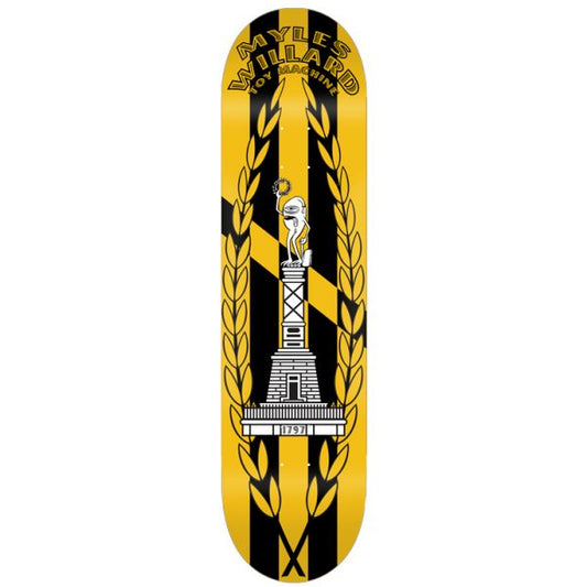Toy Machine Myles Willard Baltimore Deck 8.38