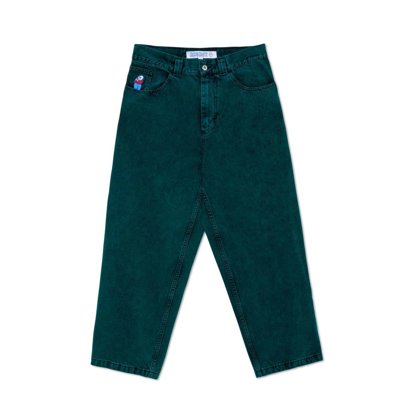 Polar Big Boy Jeans Teal Black