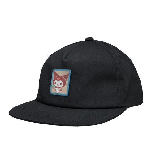 Girl x Sanrio Kuromi 5-Panel Snapback Hat