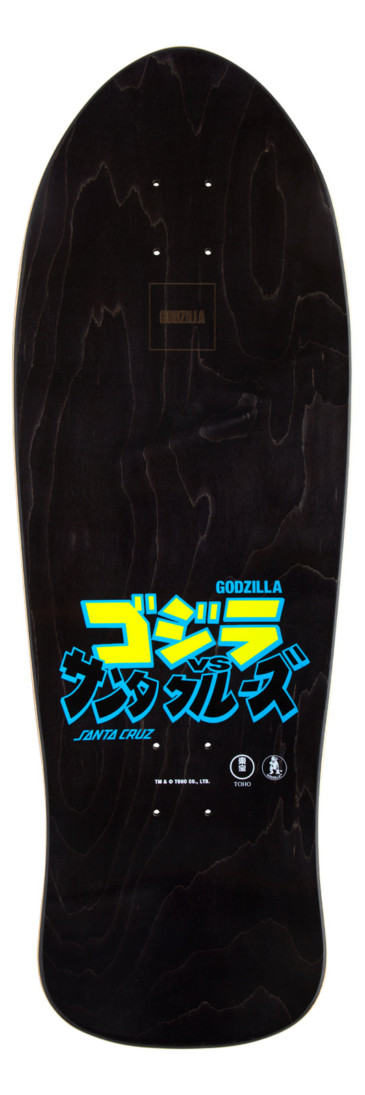 Santa Cruz x Godzilla Mothra Natas 10.538in x 30.14in Skateboard Deck