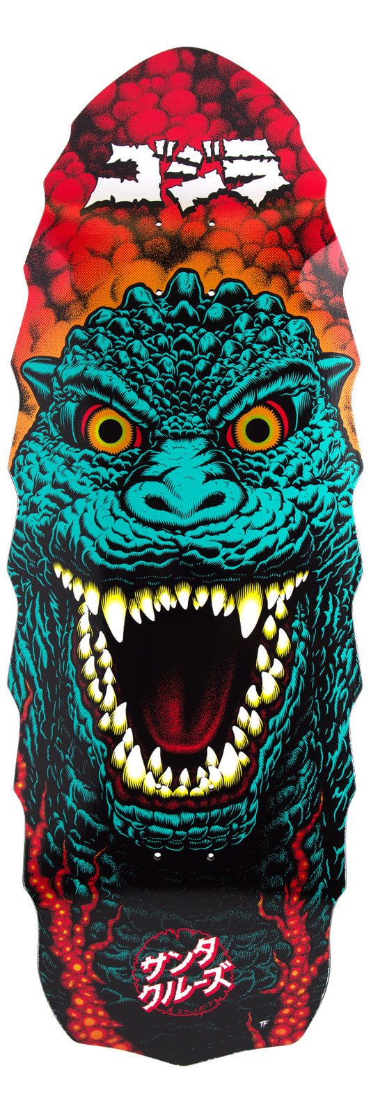 Santa Cruz x Godzilla Destroyer 11.0in x 32.0in Skateboard Deck