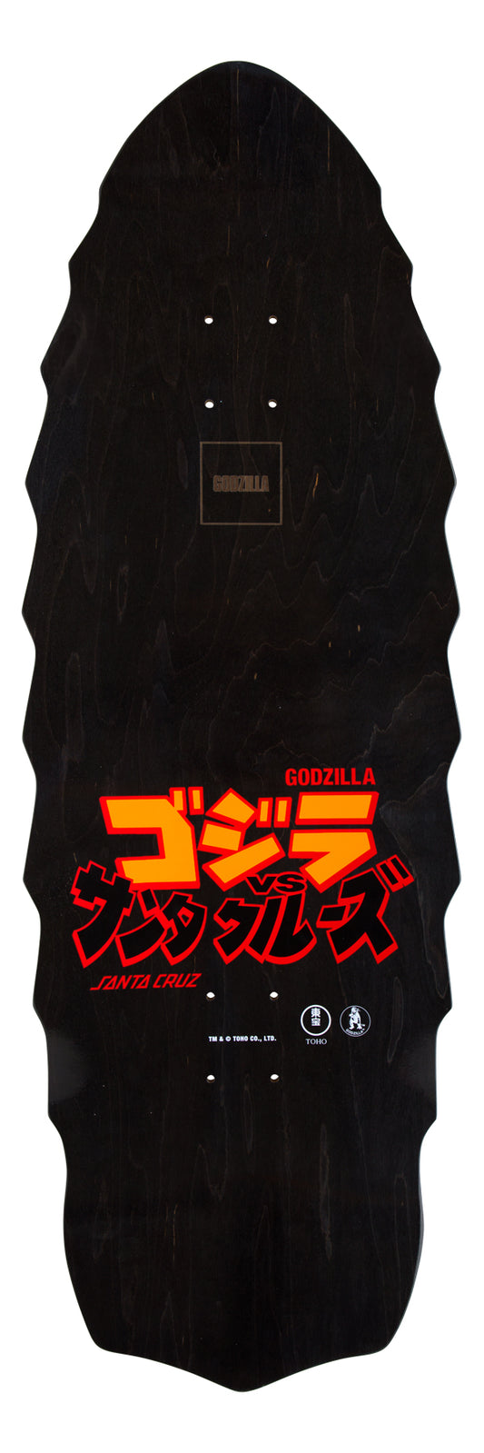 Santa Cruz x Godzilla Destroyer 11.0in x 32.0in Skateboard Deck