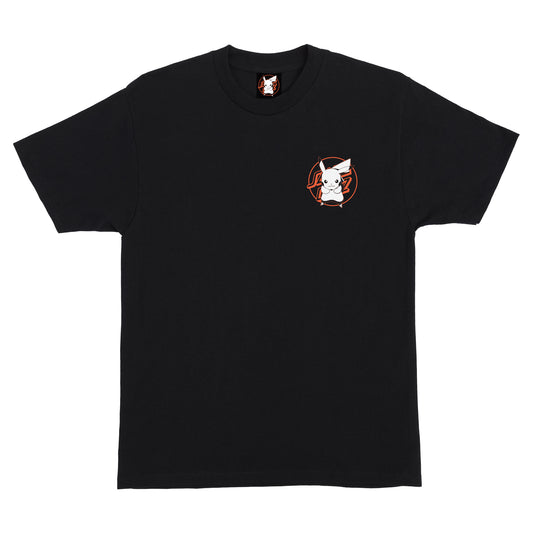 Pokémon x Santa Cruz Pikachu Men's T-Shirt - Black