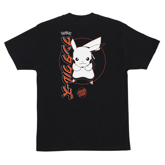 Pokémon x Santa Cruz Pikachu Men's T-Shirt - Black