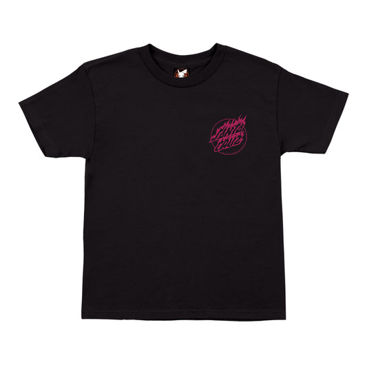 Pokémon x Santa Cruz Fire Type 1 Youth T-Shirt - Black