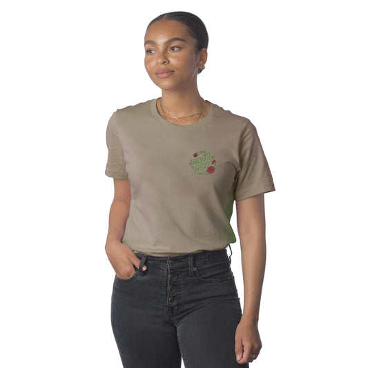 Pokémon & Santa Cruz Grass Type 1 Women's T-Shirt - Warm Grey