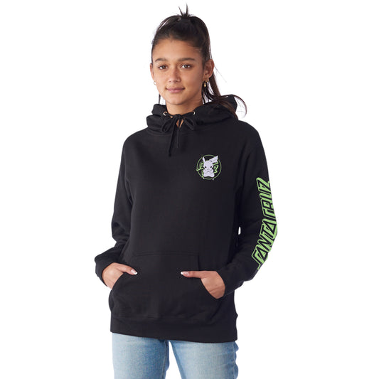Pokémon x Santa Cruz Pikachu Dot Women's Hoodie - Black