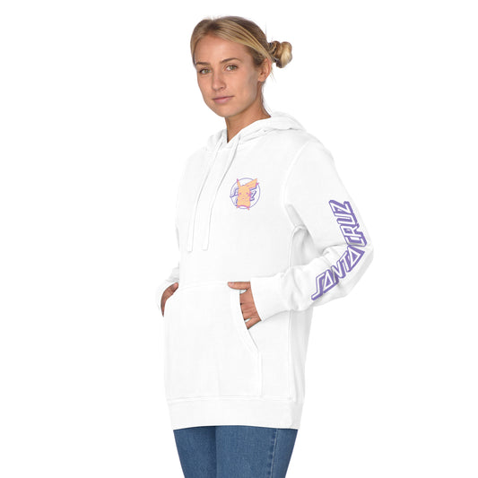 Pokémon x Santa Cruz Pikachu Dot Women's Hoodie - White