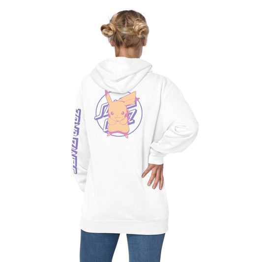 Pokémon x Santa Cruz Pikachu Dot Women's Hoodie - White