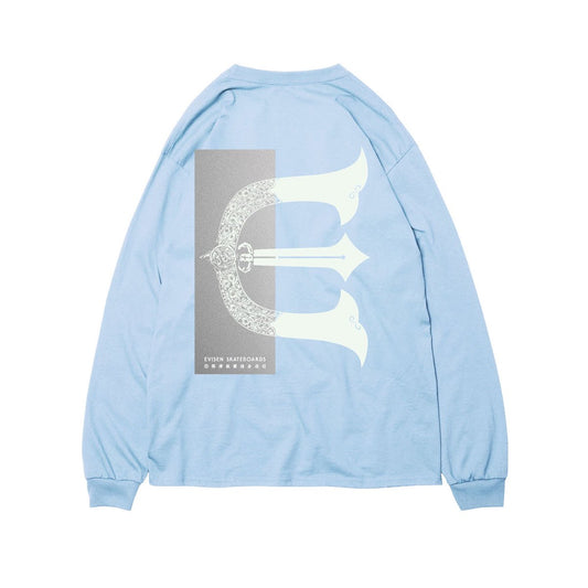 Evisen E Rectangle Longsleeve - Light Blue