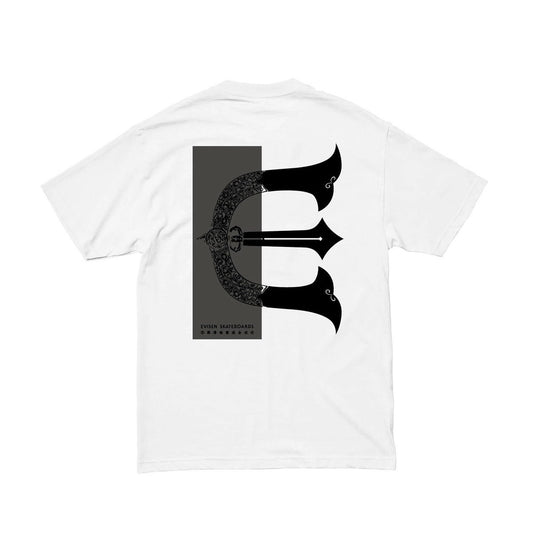 Evisen E Rectangle T-Shirt - White
