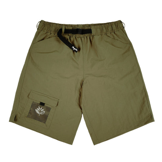 Magenta Futura Shorts - Khaki