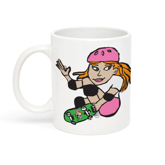 Last Resort Skater Skating on a Skateboard Mug