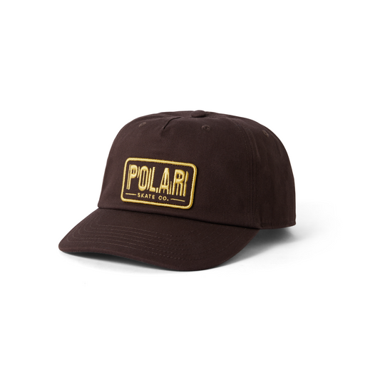 Polar Earthquake Patch Cap - Brown