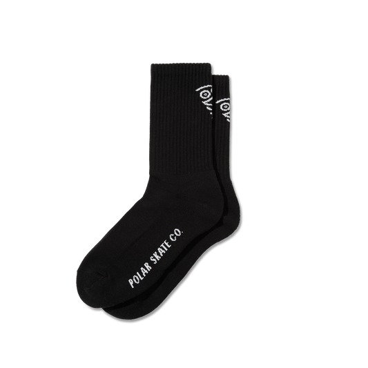 Polar Face Socks size US 7-9 - Black