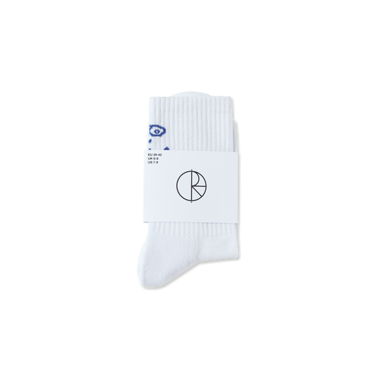 Polar Face Socks size US 7-9 - White