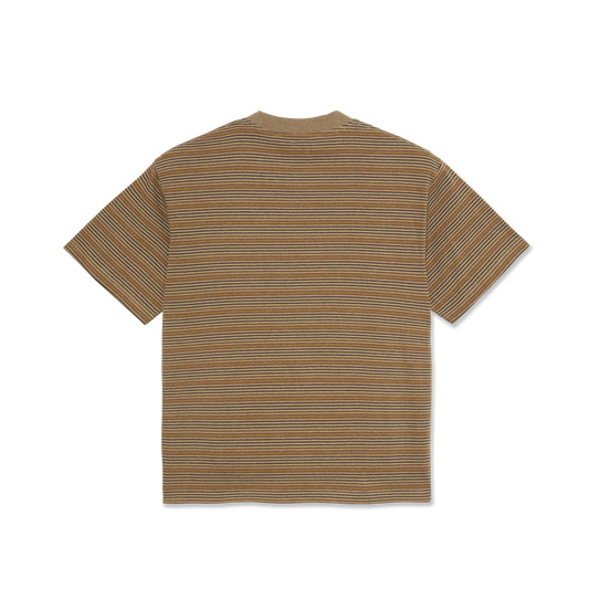 Polar Stripe Surf T-Shirt - Camel