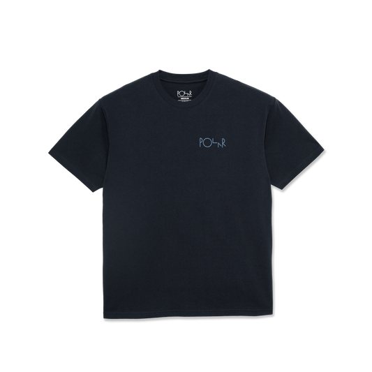 Polar Stroke Logo T-Shirt Navy/Blue