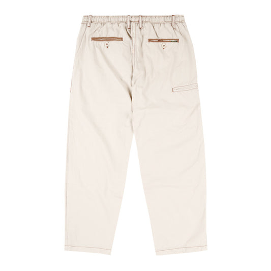 Magenta Ripstop Loose Pants - Sand