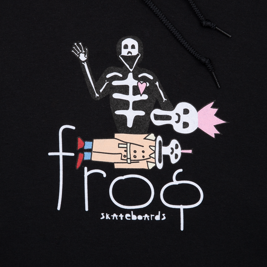 Frog After-Life Hoodie - Black