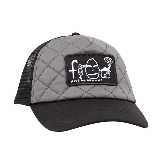 Frog Home Sweet Egg Hat - Black