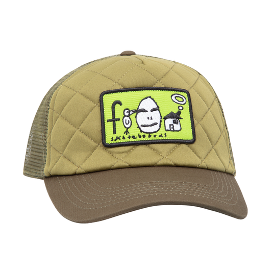 Frog Home Sweet Egg Hat - Olive