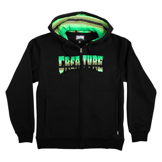Creature Serape Logo Zip Hooded Heavyweight Sweatshirt - Mens