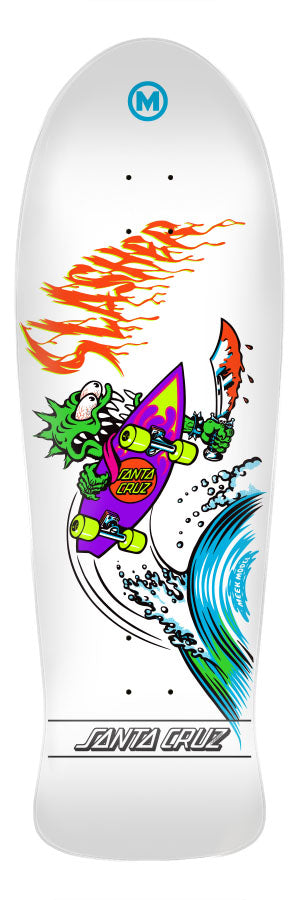 Santa Cruz Meek OG Slasher Reissue Deck 10.1