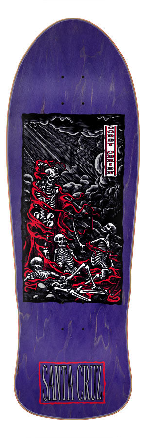 Santa Cruz OBrien Purgatory Reissue Deck 9.85