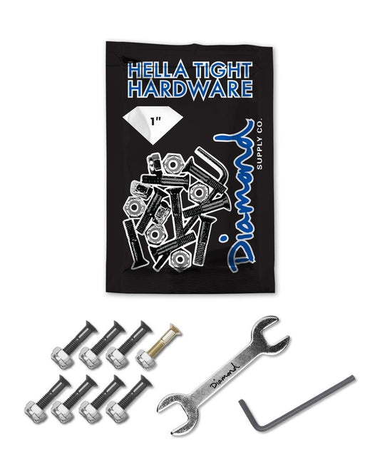 Diamond Hardware 1" Allen Bolts Black/Gold