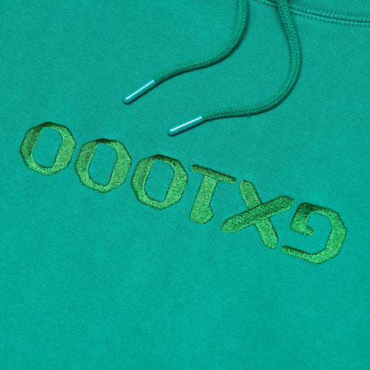 GX1000 OG Logo Flip Hoodie Kelly Green