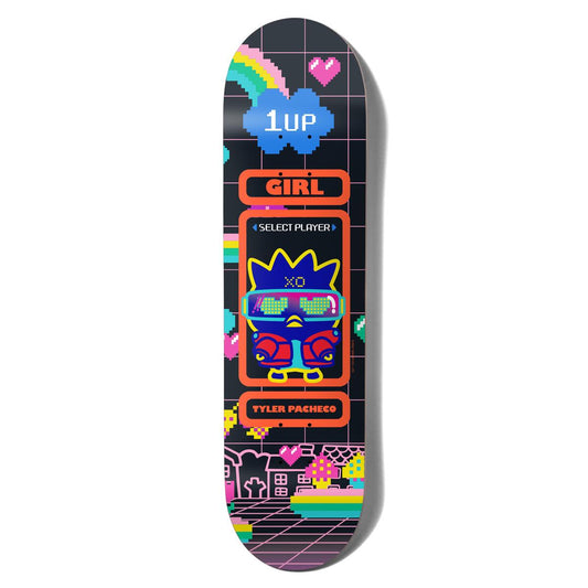 Girl Skateboards Pacheco Kawaii Arcade Deck 8.375