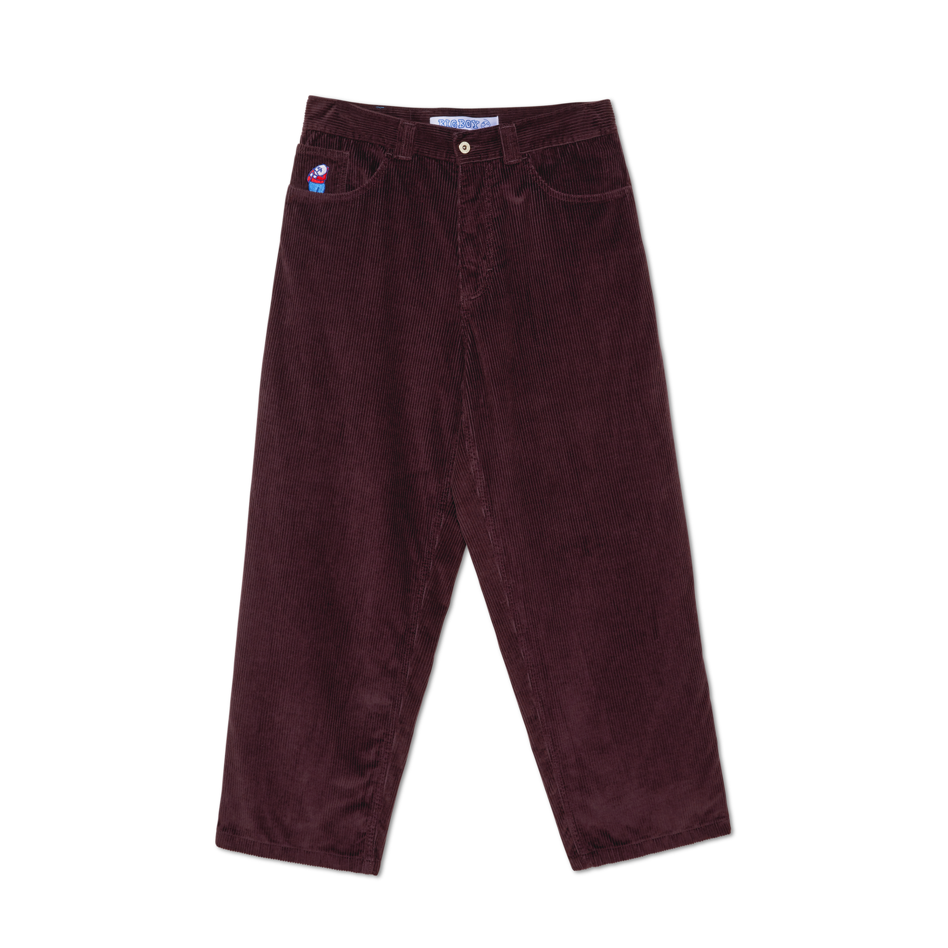 あPolar Skate Co.Big Boy Cords Bordeau Polar-Skate-Co-SP23-Big-Boy-