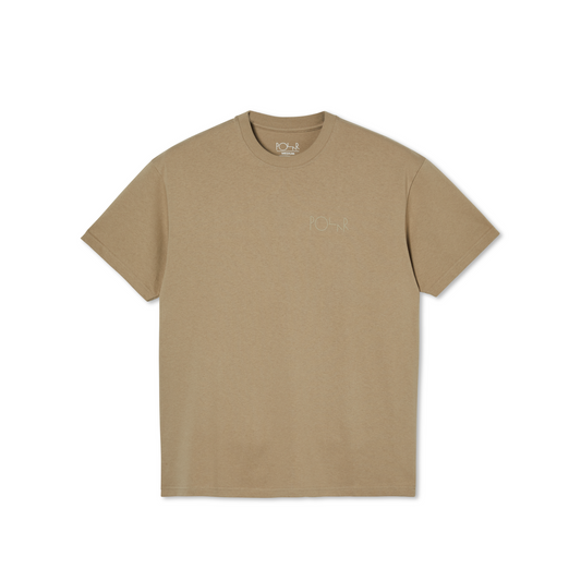 Polar Stoke Logo Tee - Antique Gold