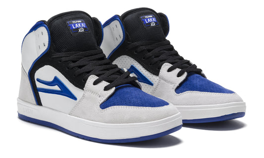 Lakai Telford High White / Blueberry
